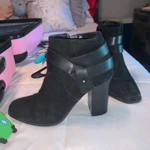 Black booties